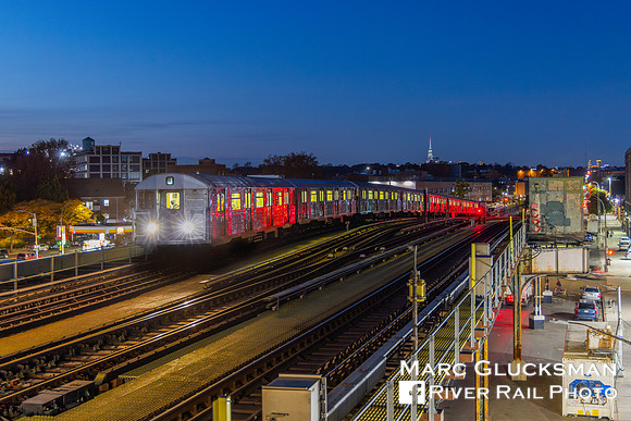 MTA NYCT Subway, R-32 "Museum Train", Ditmas Avenue, Brooklyn, New York