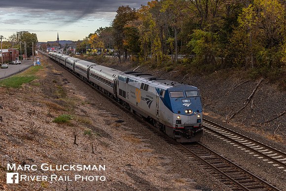 Amtrak 157 AMTK 46, Wallingford, Connecticut