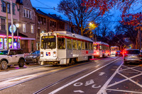 2025-11 SEPTA Trolley Diversion, Philadelphia, Pennsylvania