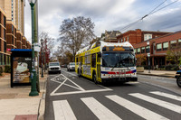 2025-11 SEPTA Trolley Diversion, Philadelphia, Pennsylvania