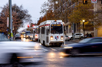 2025-11 SEPTA Trolley Diversion, Philadelphia, Pennsylvania