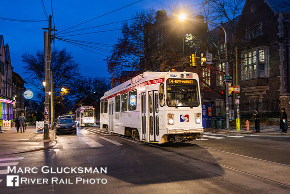 2025-11 SEPTA Trolley Diversion, Philadelphia, Pennsylvania