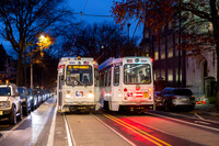 2025-11 SEPTA Trolley Diversion, Philadelphia, Pennsylvania