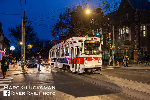 2025-11 SEPTA Trolley Diversion, Philadelphia, Pennsylvania
