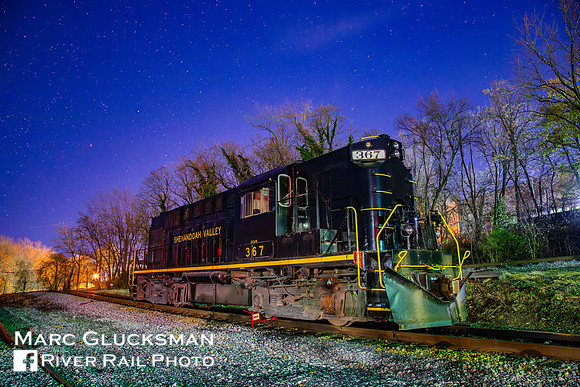 Shenandoah Valley Railroad DGVR 367, Staunton, Virginia