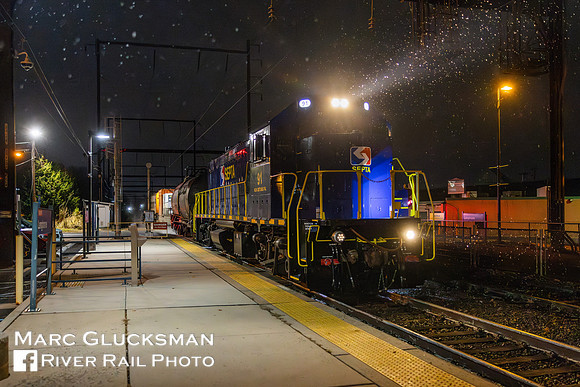 SEPTA Wash Train SPAX 91, Lanhorne, Pennsylvania