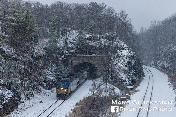 Amtrak 280 AMTK 88, Garrison, New York
