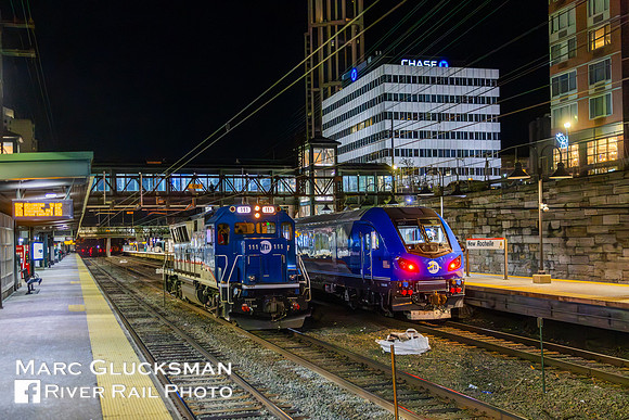MNR LIRR Siemens SC42-DM, New Rochelle, New York