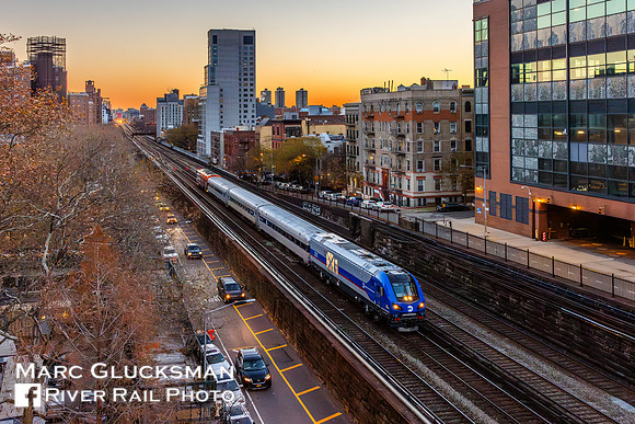 MTA Metro-North Railroad, MNCW 302 216, Employee Holiday Train, New York, New York