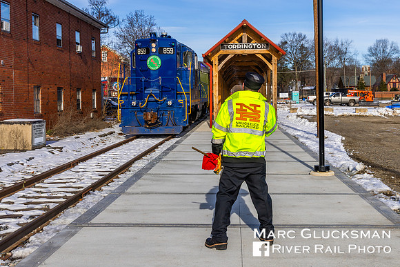 Nauagtuck Railroad/RMNE, Torrington Station Ribbon Cutting