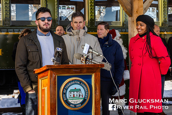 Nauagtuck Railroad/RMNE, Torrington Station Ribbon Cutting