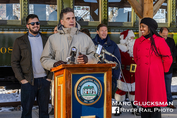 Nauagtuck Railroad/RMNE, Torrington Station Ribbon Cutting