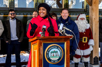 U.S. House Representative Jahana Hayes, Nauagtuck Railroad/RMNE, Torrington Station Ribbon Cutting