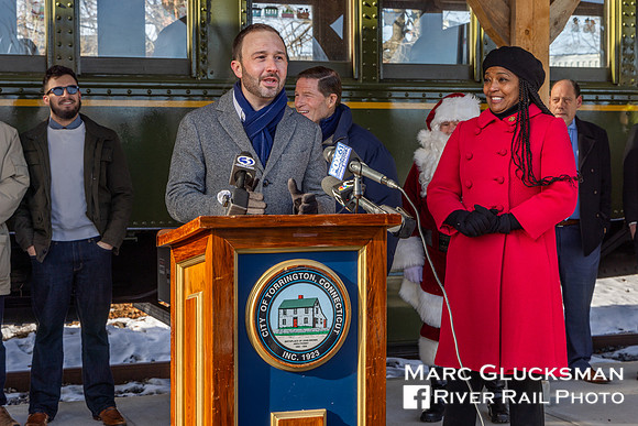 Nauagtuck Railroad/RMNE, Torrington Station Ribbon Cutting