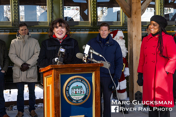 Nauagtuck Railroad/RMNE, Torrington Station Ribbon Cutting