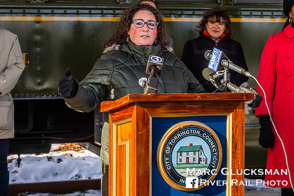 Nauagtuck Railroad/RMNE, Torrington Station Ribbon Cutting