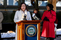 Torrington Mayor Molly Spino, Nauagtuck Railroad/RMNE, Torrington Station Ribbon Cutting