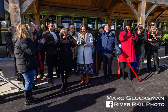 Nauagtuck Railroad/RMNE, Torrington Station Ribbon Cutting