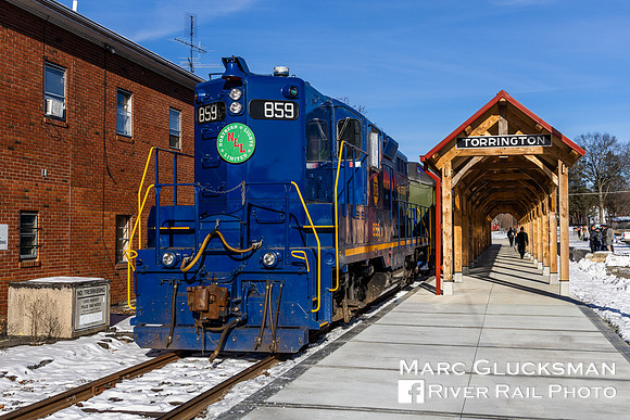 Nauagtuck Railroad/RMNE, Torrington Station Ribbon Cutting