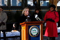 Torrington Former Mayor Elinor Carbone, Nauagtuck Railroad/RMNE, Torrington Station Ribbon Cutting