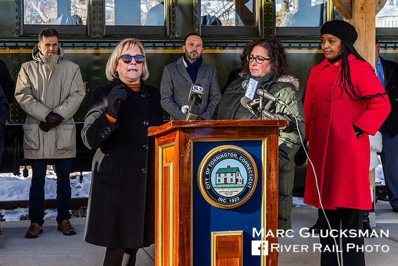 Nauagtuck Railroad/RMNE, Torrington Station Ribbon Cutting