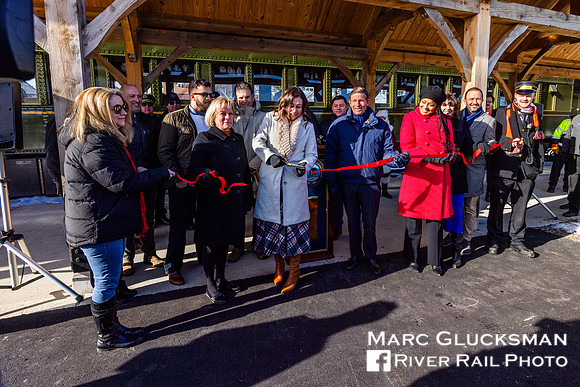 Nauagtuck Railroad/RMNE, Torrington Station Ribbon Cutting