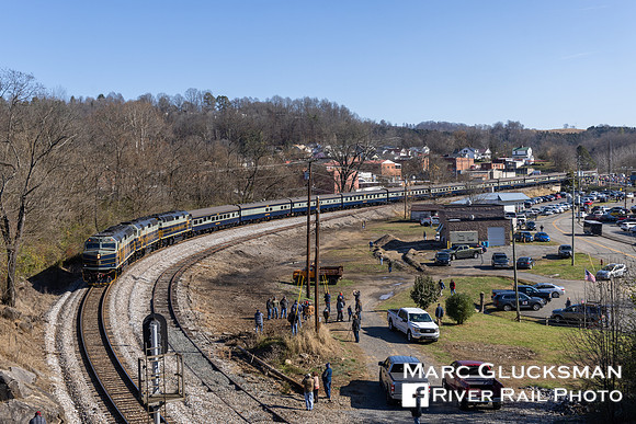 CSXT 1, CSX Santa Train, St. Paul, VA