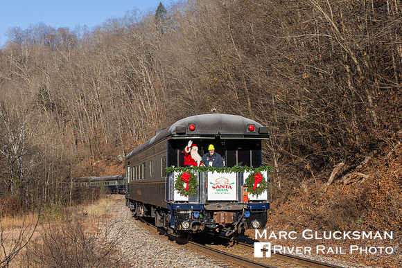 CSX Santa Train, Clinch, Virignia