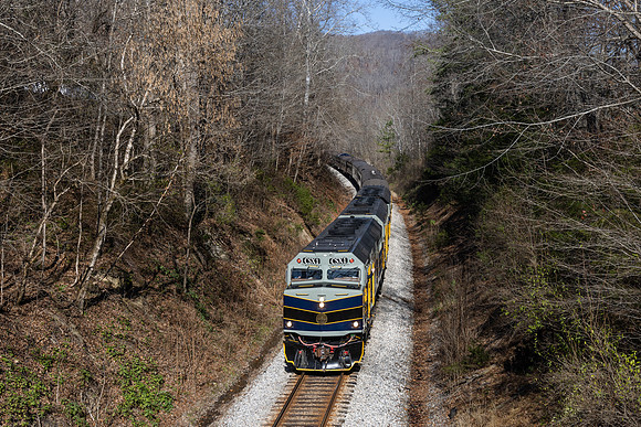 CSXT 1, CSX Santa Train, Dungannon, VA