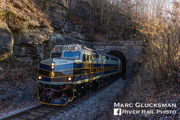 CSXT 1, CSX Santa Train, Clinchco, VA