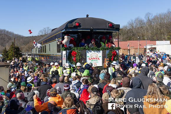 CSX Santa Train, St. Paul, VA