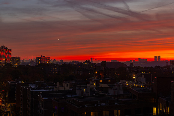 Sunset, New York City