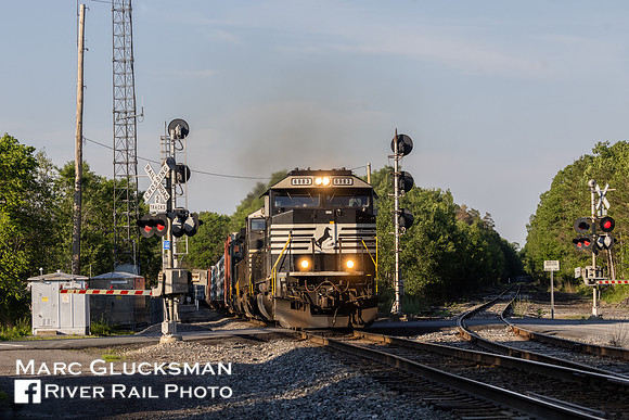 Norfolk Southern Train 11R, Delanson, New York