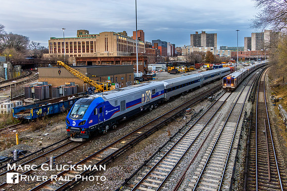 MTA Metro-North Railroad, Employee Holiday Train, MO Mott Haven, Bronx, New York