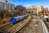 MTA Metro-North Railroad, Employee Holiday Train, Mott Haven, Bronx, New York
