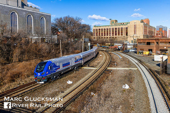 MTA Metro-North Railroad, Employee Holiday Train, Mott Haven, Bronx, New York