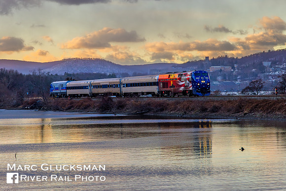 MTA Metro-North Railroad, Employee Holiday Train, Cold Spring, New York