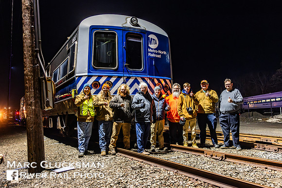 MNR M3A Delivery To Danbury Railway Museum, Danbury, CT