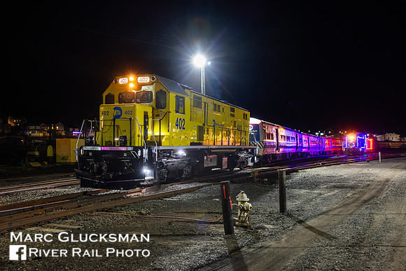 MNR M3A Delivery To Danbury Railway Museum, Danbury, CT