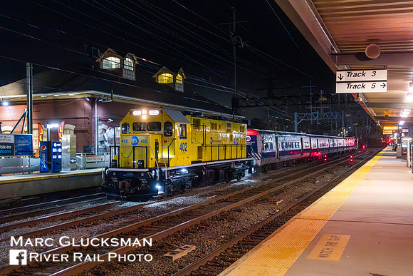 MNR M3A Delivery To Danbury Railway Museum, South Norwalk, CT