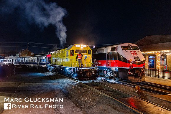 MNR M3A Delivery To Danbury Railway Museum, Danbury, CT