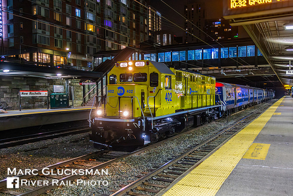 MNR M3A Delivery To Danbury Railway Museum, New Rochelle, NY