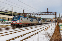 Amtrak 2292 Extra 645 tow AMTK 645 Acela TS 19 AMTK 2024 AI Wrap, Bronx, New York