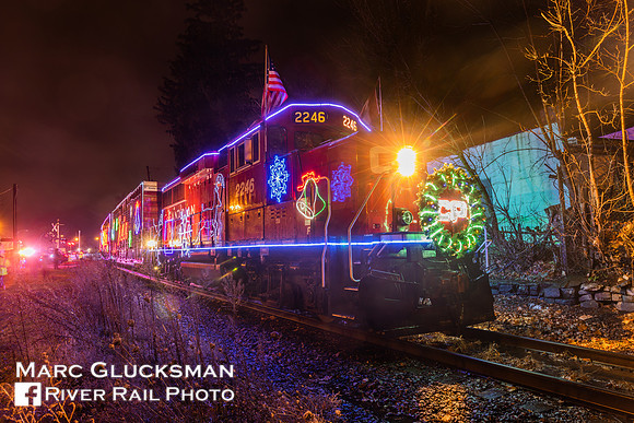 CP Holiday Train, CP 2246, Mechanicville, New York