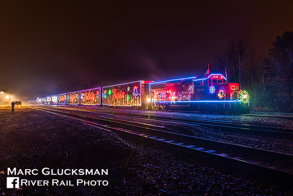 CP Holiday Train, CP 2246, Saratoga Springs, New York