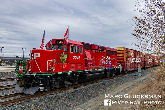 CP Holiday Train, CP 2246, Albany, New York