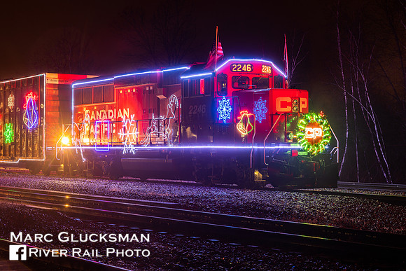 CP Holiday Train, CP 2246, Saratoga Springs, New York