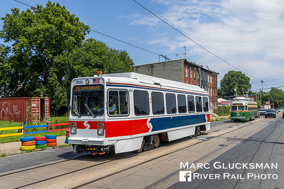 SEPTA 9000 FOPT Charter, Philadelphia, Pennsylvania