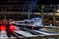 MTA Metro-North Holiday Lights, Train 6505, MNCW 203, New Haven, Connecticut