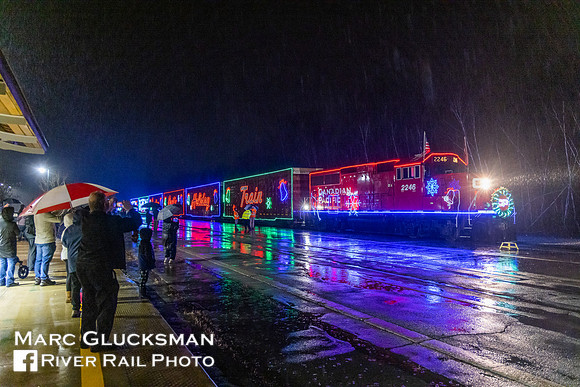 CP Holiday Train, CP 2246, Saratoga Springs, New York